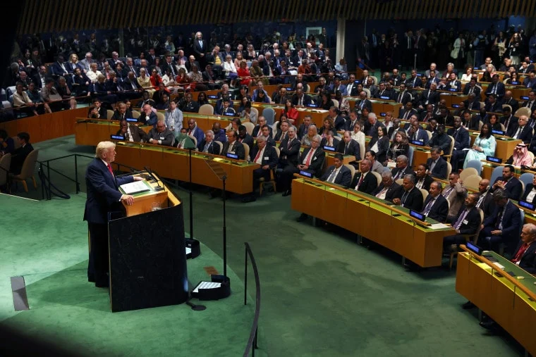 Abd Başkanı Donald Trump Birleşmiş Milletler Genel Kurulu’nda