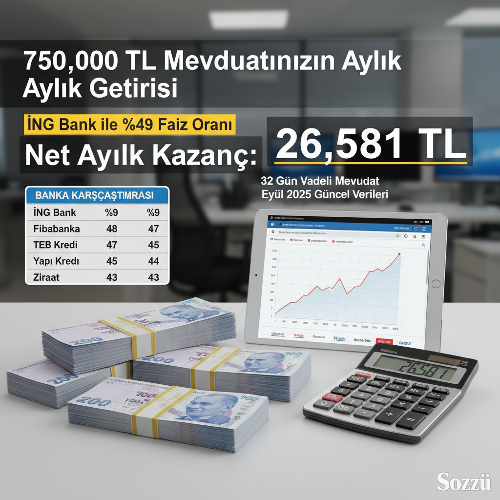 Mevduat Faizleri 750 Bin Tl Getirisi Final