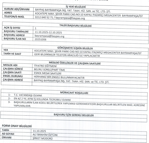 Iş Ilanı 3