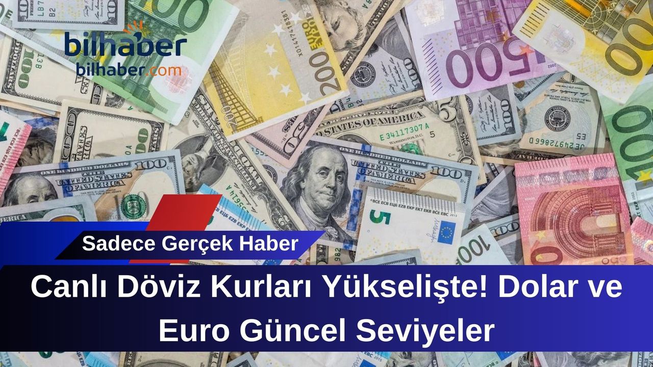 Canlı Döviz Kurları Yükselişte! Dolar ve Euro Güncel Seviyeler