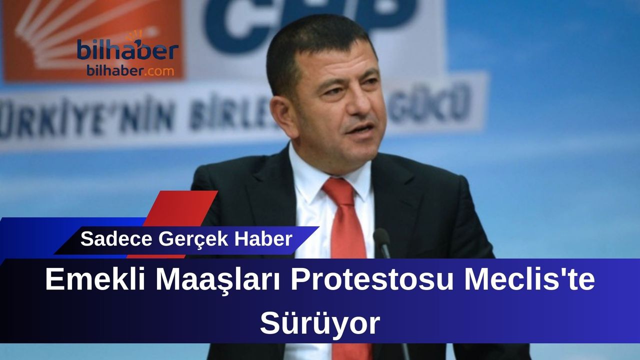 Emekli Maaşları Protestosu Meclis'te Sürüyor