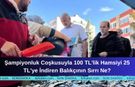 Şampiyonluk Coşkusuyla 100 TL'lik Hamsiyi 25 TL'ye İndiren Balıkçının Sırrı Ne?