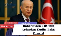 Bahçeli’den TRC’nin Ardından Kudüs Paktı Önerisi