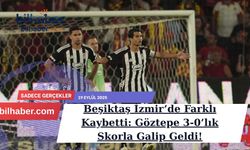 Beşiktaş İzmir’de Farklı Kaybetti: Göztepe 3-0’lık Skorla Galip Geldi!