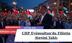 CHP Eyüpsultan'da Filistin Ateşini Yaktı