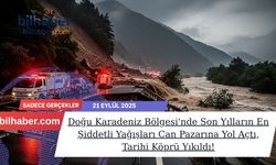 Doğu Karadeniz Bölgesi'nde Son Yılların En Şiddetli Yağışları Can Pazarına Yol Açtı, Tarihi Köprü Yıkıldı!