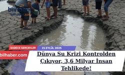 Dünya Su Krizi Kontrolden Çıkıyor, 3,6 Milyar İnsan Tehlikede!