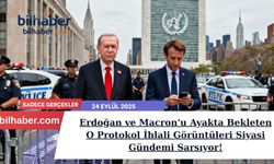 Erdoğan ve Macron'u Ayakta Bekleten O Protokol İhlali Görüntüleri Siyasi Gündemi Sarsıyor!