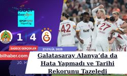 Galatasaray Alanya’da da Hata Yapmadı ve Tarihi Rekorunu Tazeledi