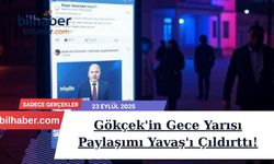 Gökçek'in Gece Yarısı Paylaşımı Yavaş'ı Çıldırttı!