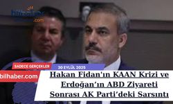 Hakan Fidan'ın KAAN Krizi ve Erdoğan’ın ABD Ziyareti Sonrası AK Parti’deki Sarsıntı