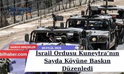 İsrail Ordusu Kuneytra’nın Sayda Köyüne Baskın Düzenledi