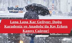 Lapa Lapa Kar Geliyor: Doğu Karadeniz ve Anadolu’da Kış Erken Kapıyı Çalıyor!