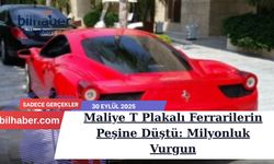 Maliye T Plakalı Ferrarilerin Peşine Düştü: Milyonluk Vurgun