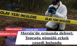 Mersin’de ormanda dehşet: Toprağa gömülü erkek cesedi bulundu