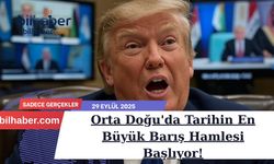 Orta Doğu'da Tarihin En Büyük Barış Hamlesi Başlıyor!
