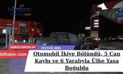 Otomobil İkiye Bölündü, 5 Can Kaybı ve 6 Yaralıyla Ülke Yasa Boğuldu