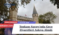 Topkapı Sarayı’nda Gece Ziyaretleri Askıya Alındı