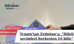Trump’tan Erdoğan’a: “Hileli seçimleri herkesten iyi bilir”