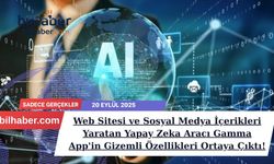 Web Sitesi ve Sosyal Medya İçerikleri Yaratan Yapay Zeka Aracı Gamma App'in Gizemli Özellikleri Ortaya Çıktı!