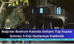 Bağcılar Bodrum Katında Gelişen Tüp Kazası Sonrası 3 Kişi Hastaneye Kaldırıldı
