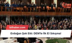Erdoğan Şok Etti: DEM'le İlk El Sıkışma!