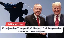 Erdoğan'dan Trump'a F-35 Mesajı: "Bizi Programdan Çıkarttınız, Hatırlatayım"