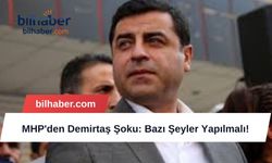 MHP'den Demirtaş Şoku: Bazı Şeyler Yapılmalı!