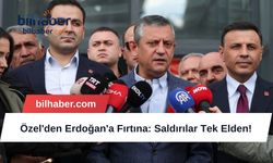 Özel'den Erdoğan'a Fırtına: Saldırılar Tek Elden!