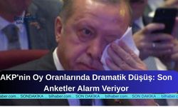 AKP'nin Oy Oranlarında Dramatik Düşüş: Son Anketler Alarm Veriyor