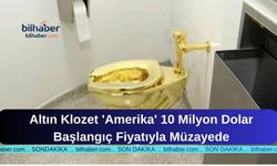 Altın Klozet 'Amerika' 10 Milyon Dolar Başlangıç Fiyatıyla Müzayede