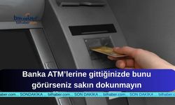 ATM’lerde Bu Detayı Görürseniz Sakın Dokunmayın Hemen Oradan Uzaklaşın