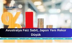 Avustralya Faiz Sabit, Japon Yeni Rekor Düşük