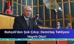 Bahçeli'den Şok Çıkış: Demirtaş Tahliyesi Hayırlı Olur!