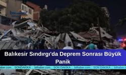 Balıkesir Sındırgı'da Deprem Sonrası Büyük Panik