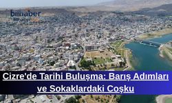 Cizre'de Tarihi Buluşma: Barış Adımları ve Sokaklardaki Coşku