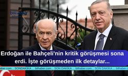 Cumhurbaşkanı Erdoğan ile MHP lideri Bahçeli'nin kritik görüşmesi sona erdi. İşte görüşmeden ilk detaylar...