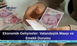 Ekonomik Gelişmeler: Vatandaşlık Maaşı ve Emekli Durumu