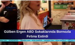 Gülben Ergen ABD Sokaklarında Bornozla Fırtına Estirdi