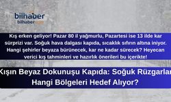 Kışın Beyaz Dokunuşu Kapıda: Soğuk Rüzgarlar Hangi Bölgeleri Hedef Alıyor?