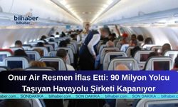 Onur Air Resmen İflas Etti: 90 Milyon Yolcu Taşıyan Havayolu Şirketi Kapanıyor