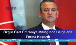 Özgür Özel Ümraniye Mitinginde Belgelerle Fırtına Kopardı