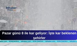 Pazar Günü 8 İlde Kar Yağışı Başlıyor: Hangi Şehirler Beyaz Örtüyle Kaplanacak?
