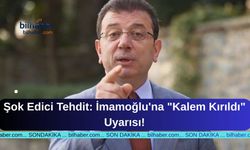 Şok Edici Tehdit: İmamoğlu'na "Kalem Kırıldı" Uyarısı!