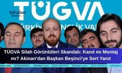 TÜGVA Silah Görüntüleri Skandalı: Kanıt mı Montaj mı? Akinan'dan Başkan Beşinci'ye Sert Yanıt