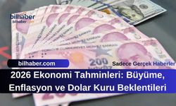 2026 Ekonomi Tahminleri: Büyüme, Enflasyon ve Dolar Kuru Beklentileri