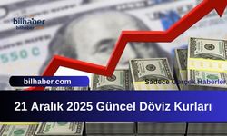 21 Aralık 2025 Güncel Döviz Kurları