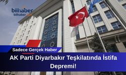 AK Parti Diyarbakır Teşkilatında İstifa Depremi!