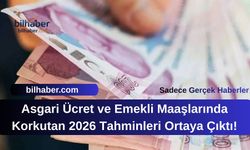 Asgari Ücret ve Emekli Maaşlarında Korkutan 2026 Tahminleri Ortaya Çıktı!