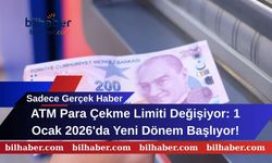 ATM Para Çekme Limiti Değişiyor: 1 Ocak 2026'da Yeni Dönem Başlıyor!